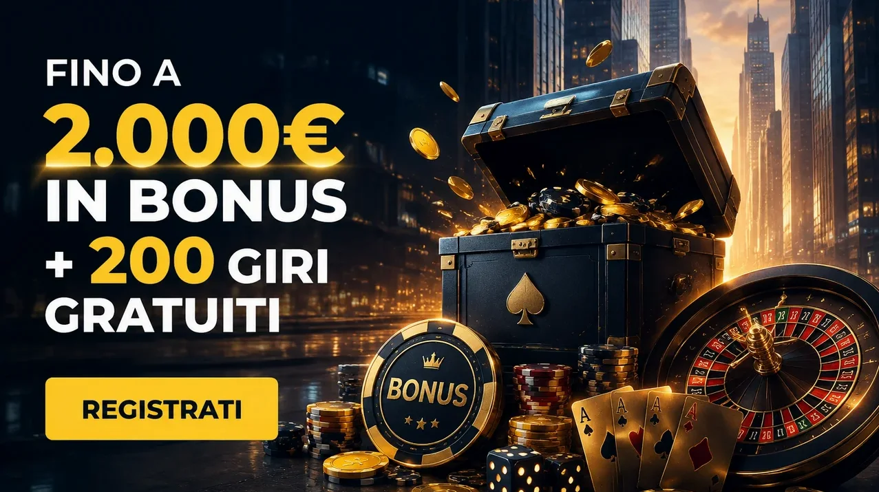 Bonus di Benvenuto Betrepublic Casino — Fino a 2.000 € e 200 Giri Gratuiti